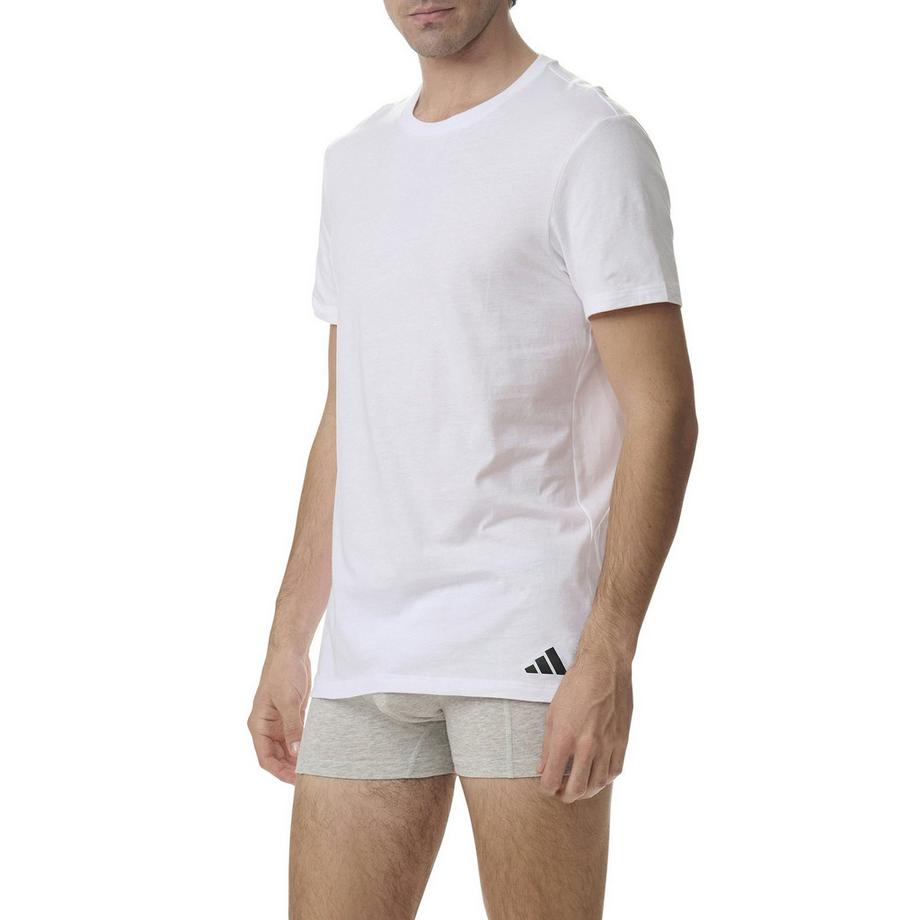 adidas  T-Shirt  6er Pack Figurbetont-Crew Neck Shirt Active Core Cotton 6PK 