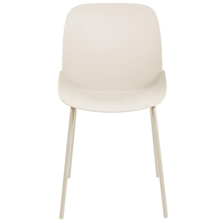 Beliani Esszimmerstuhl 2er Set aus Kunststoff Modern MILACA  