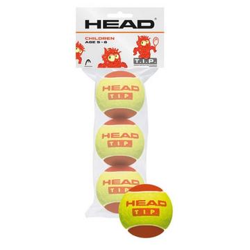 Balles d'entraînement HEAD TIP Stage Red 3 pièces