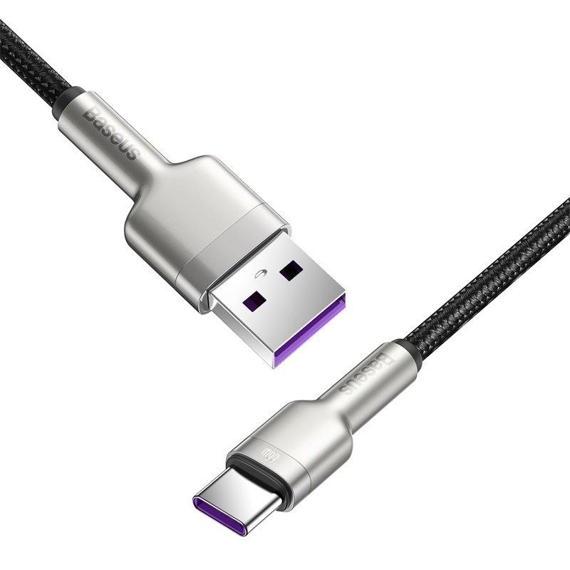 Baseus  Cafule cavo USB 0,25 m USB 2.0 USB A USB C Nero 