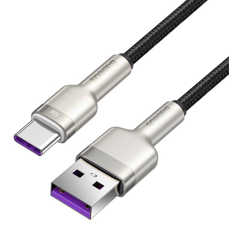 Baseus  Cafule USB Kabel 0,25 m USB 2.0 USB A USB C Schwarz 