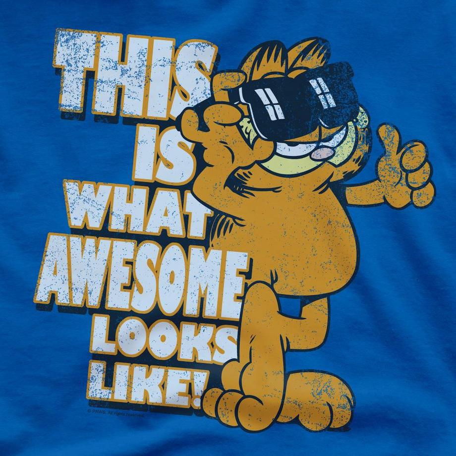 Garfield  Awesome Maglietta 