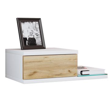 Table de chevet murale