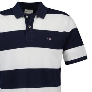GANT Block Stripe Comfort Fit Poloshirt  