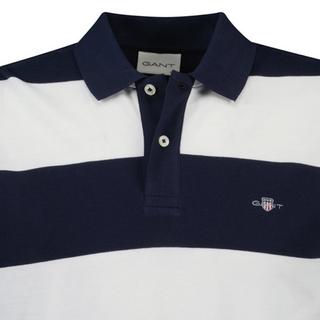 GANT Block Stripe Comfort Fit Poloshirt  