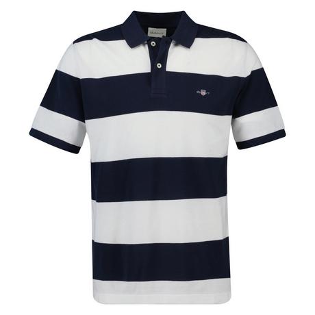 GANT Block Stripe Comfort Fit Poloshirt  