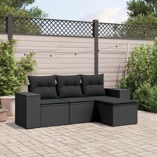 VidaXL Garten sofagarnitur poly-rattan  