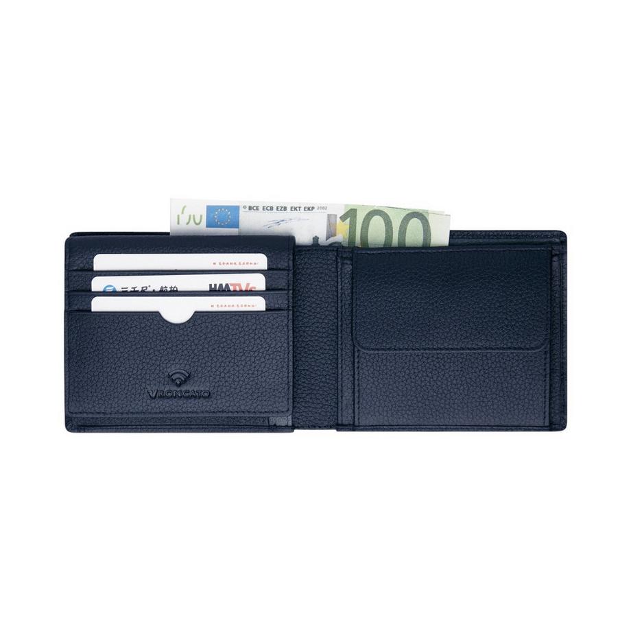 RONCATO Alaska Porte-monnaie avec compartiment à pièces bleu marine  