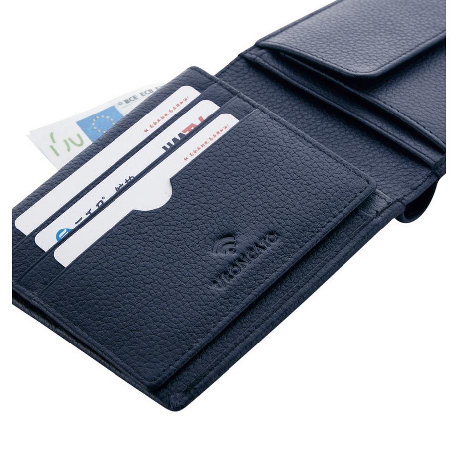 RONCATO Alaska Porte-monnaie avec compartiment à pièces bleu marine  