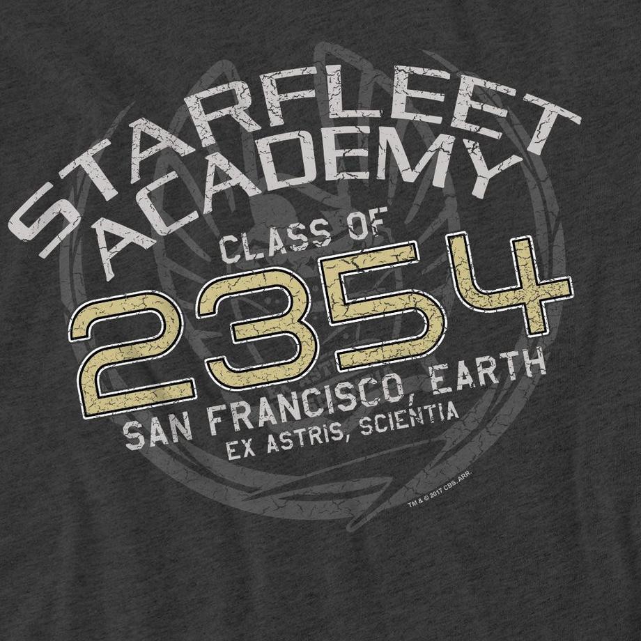Star Trek Starfleet Academy Class of 2354 T-Shirt di Laurea  