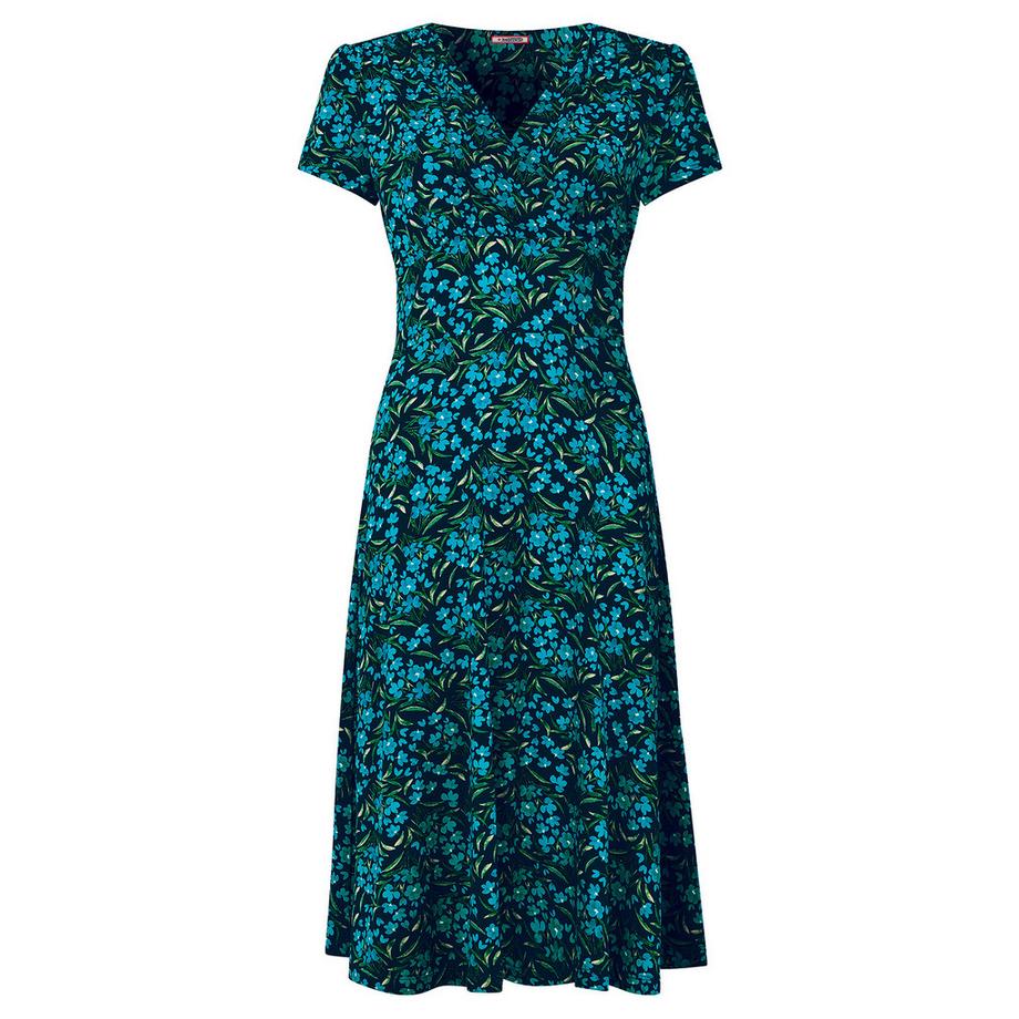 Joe Browns Subtiles geblümtes Wickelkleid  