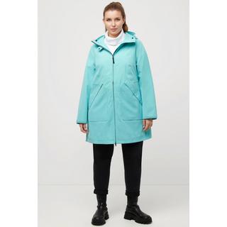 Ulla Popken  HYPRAR Funktionsjacke, Kapuze, wasserdicht, 2-Wege-Zipper 