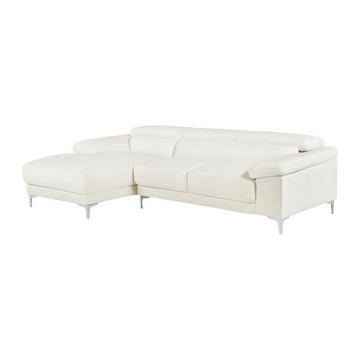 Ecksofa Leder SOLANGE Ecke Links