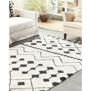 Beliani Tapis en Coton Boho KHEMISSET  