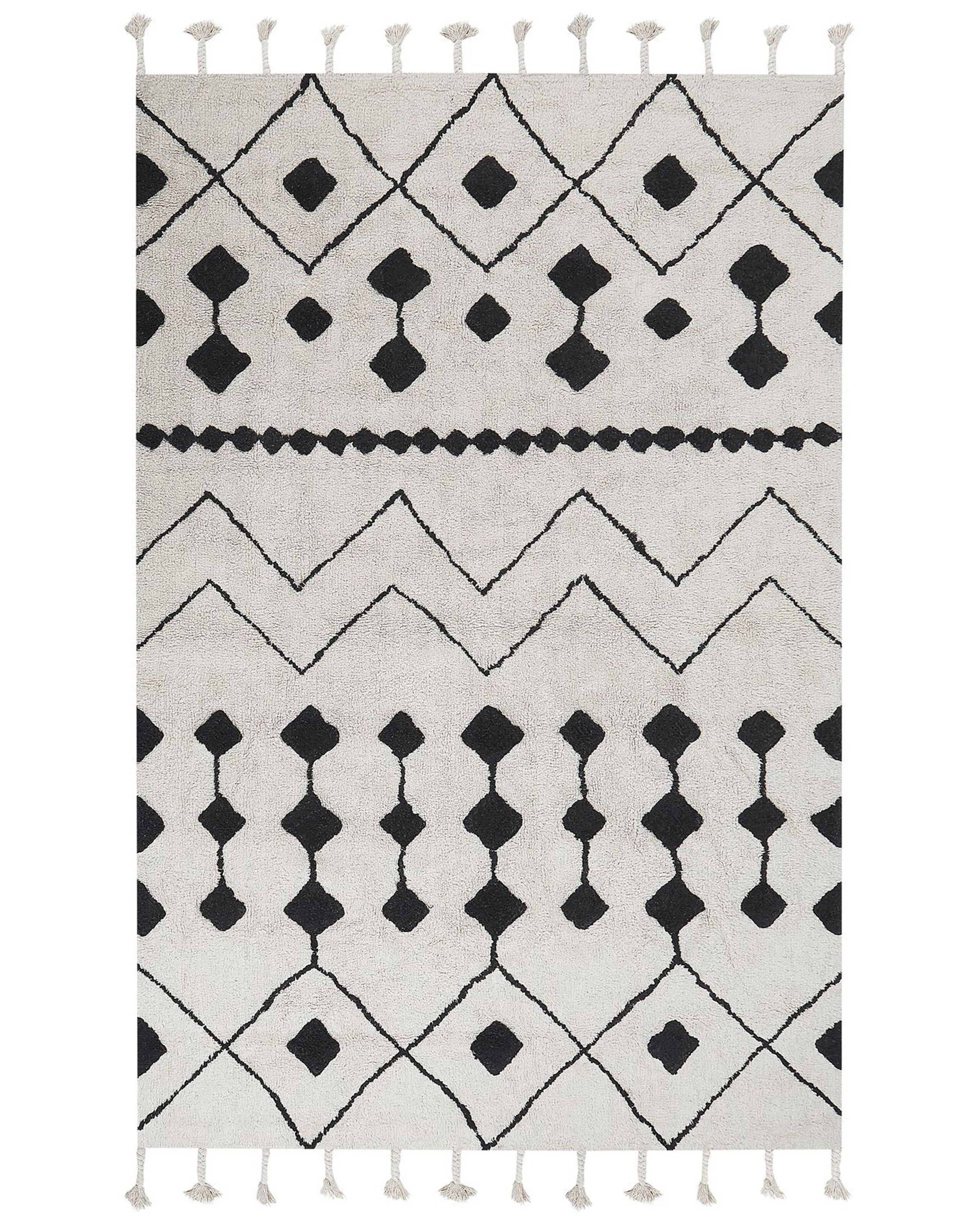 Beliani Tapis en Coton Boho KHEMISSET  