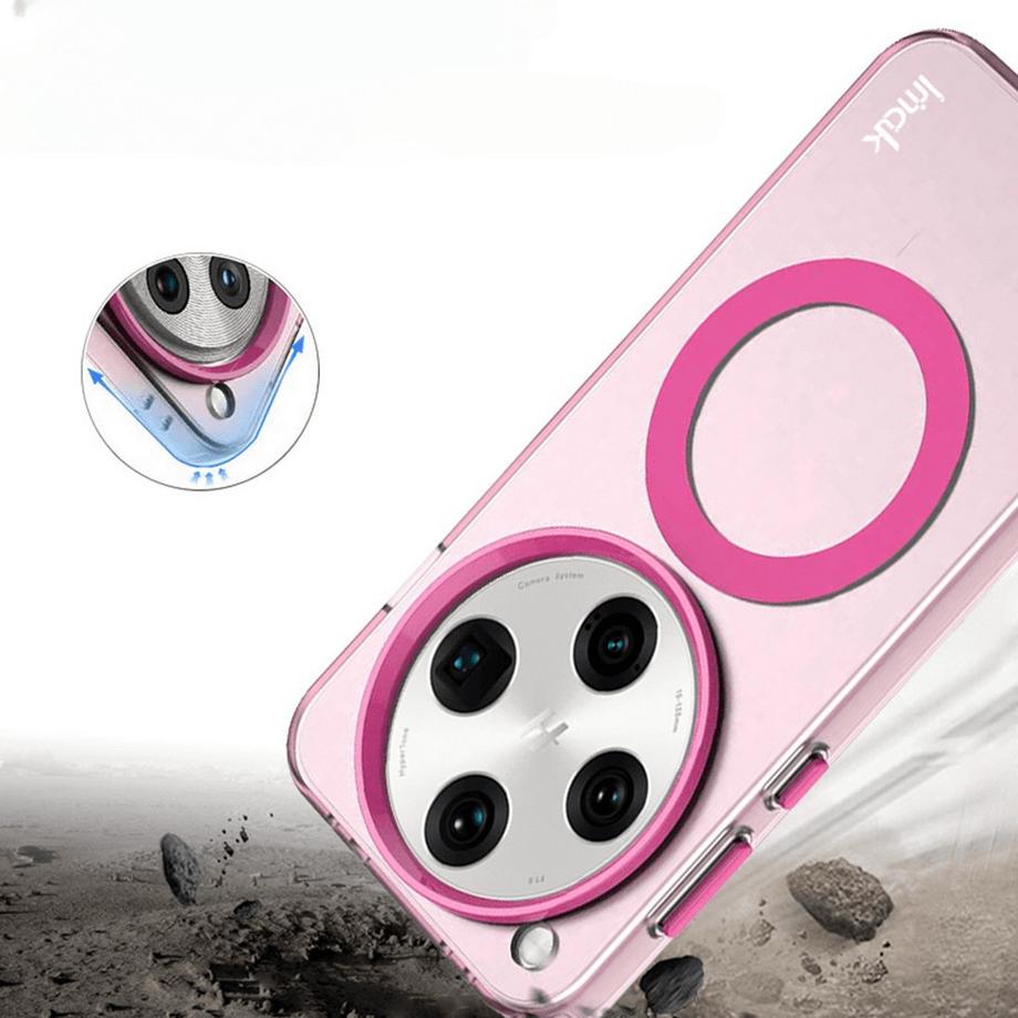 Imak  OPPO Find X8 Pro - IMAK Schützende Acryl-Handyhülle mit Magnet 