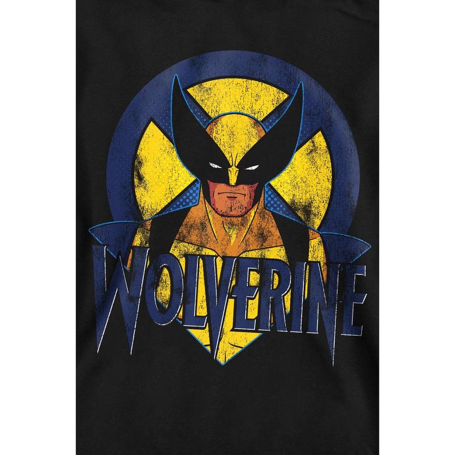 MARVEL X-Men Wolverine Stampa Grafica Felpa  