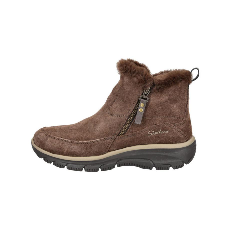 SKECHERS Stiefelette mit Kunstfellbesatz  