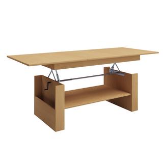 VCM Table basse en bois Kobila réglable en hauteur extensible  