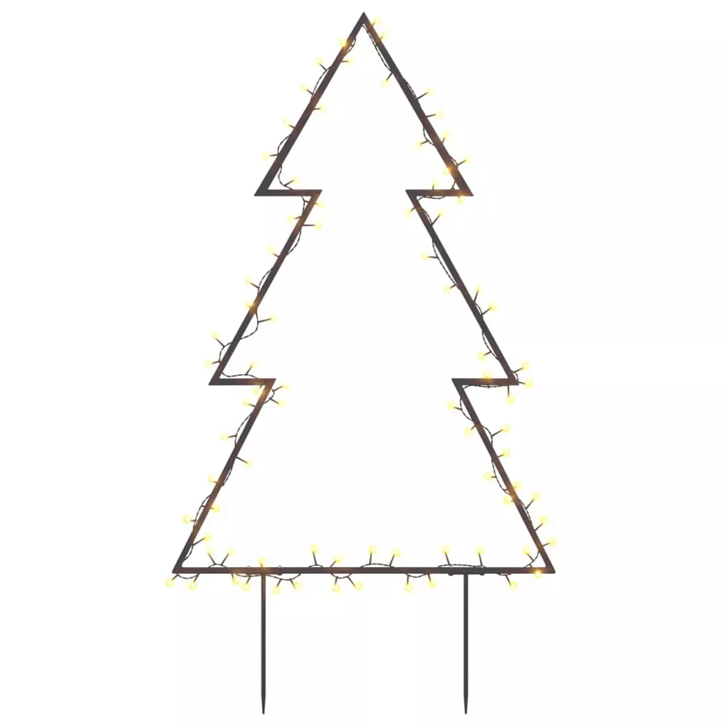 VidaXL - Led weihnachtsbaum, One Size, Schwarz
