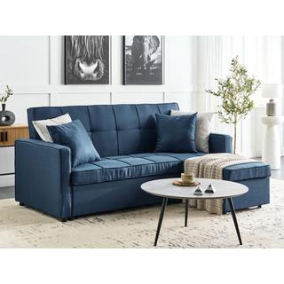 Beliani Schlafsofa aus Polyester Modern GLOMMA  