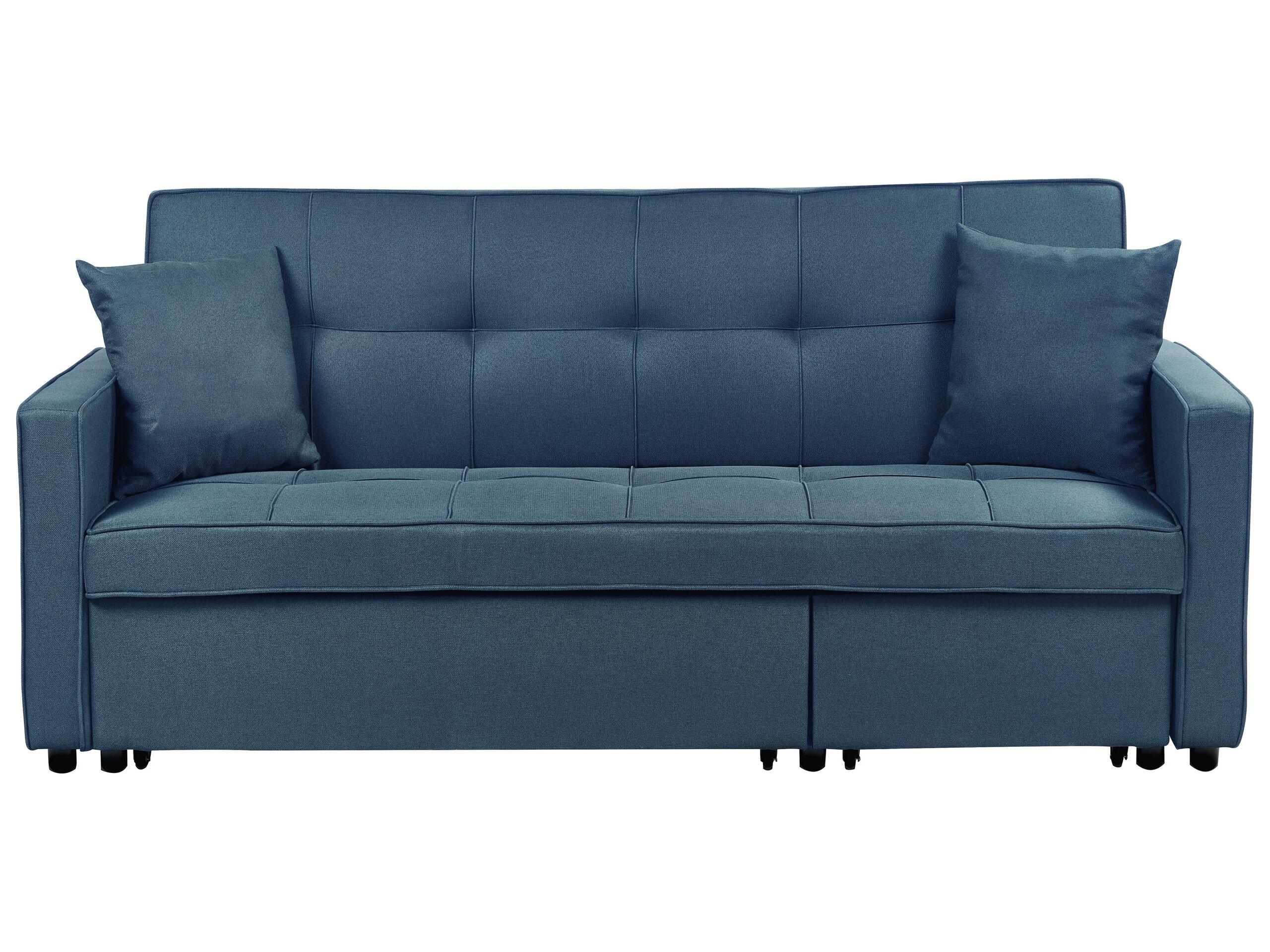 Beliani Schlafsofa aus Polyester Modern GLOMMA  