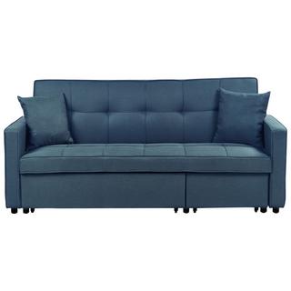 Beliani Schlafsofa aus Polyester Modern GLOMMA  