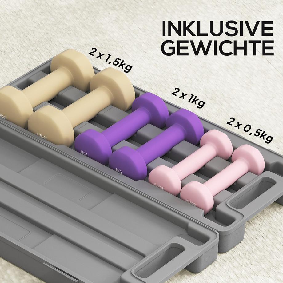 HOMCOM  Kurzhanteln 