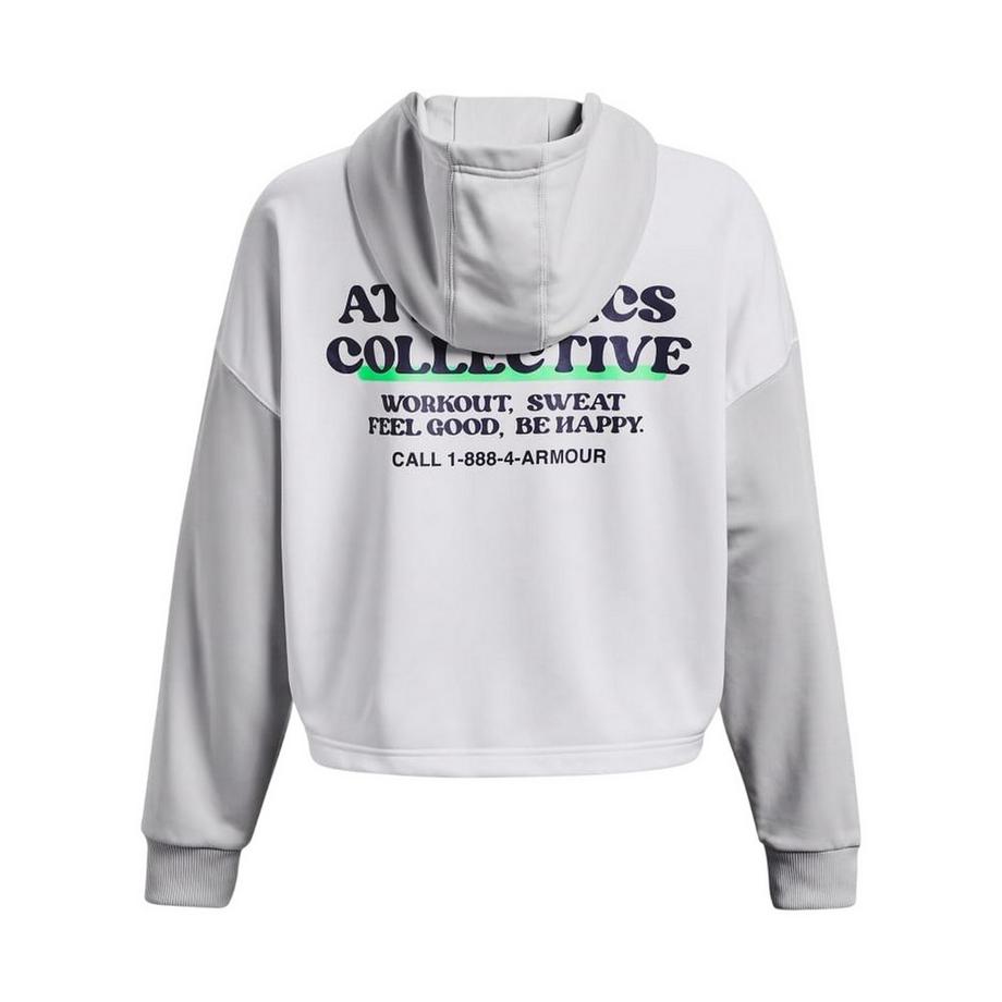 UNDER ARMOUR Felpa Con Cappuccio Pile  