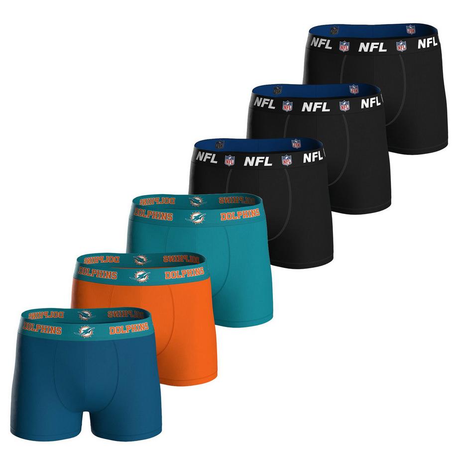 Boxershort  6er Pack Stretch-NFL 6pk Boxers