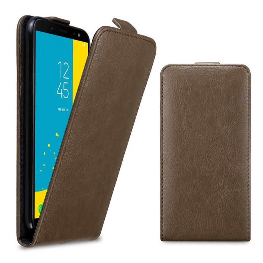 Cadorabo  Hülle für Samsung Galaxy J6 2018 mit Magnetverschluss 