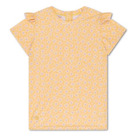 Swim Essentials  UV Shirt Unisex 98104 Yellow Flowers 