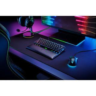 RAZER  RC21-01720100-R3M1 poggiapolso Pelle, Memory foam Nero 