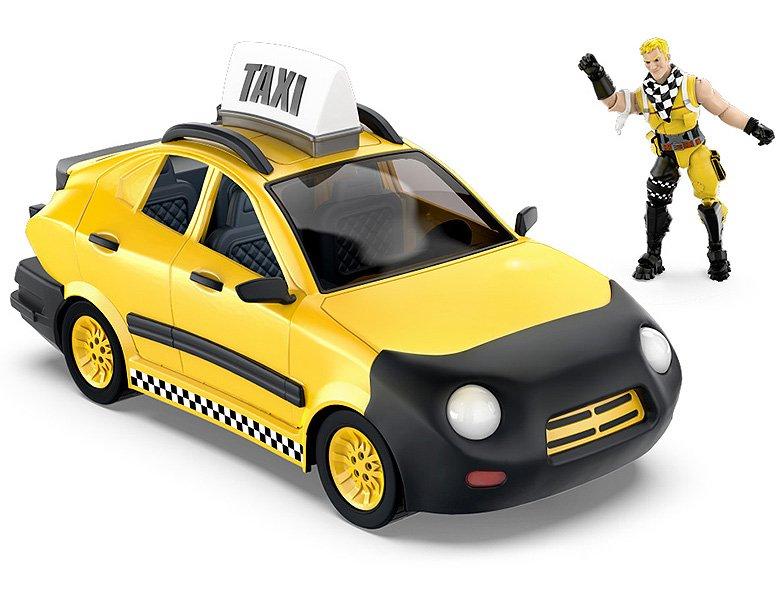 jazwares  Fortnite Taxi Cab Joy Ride 