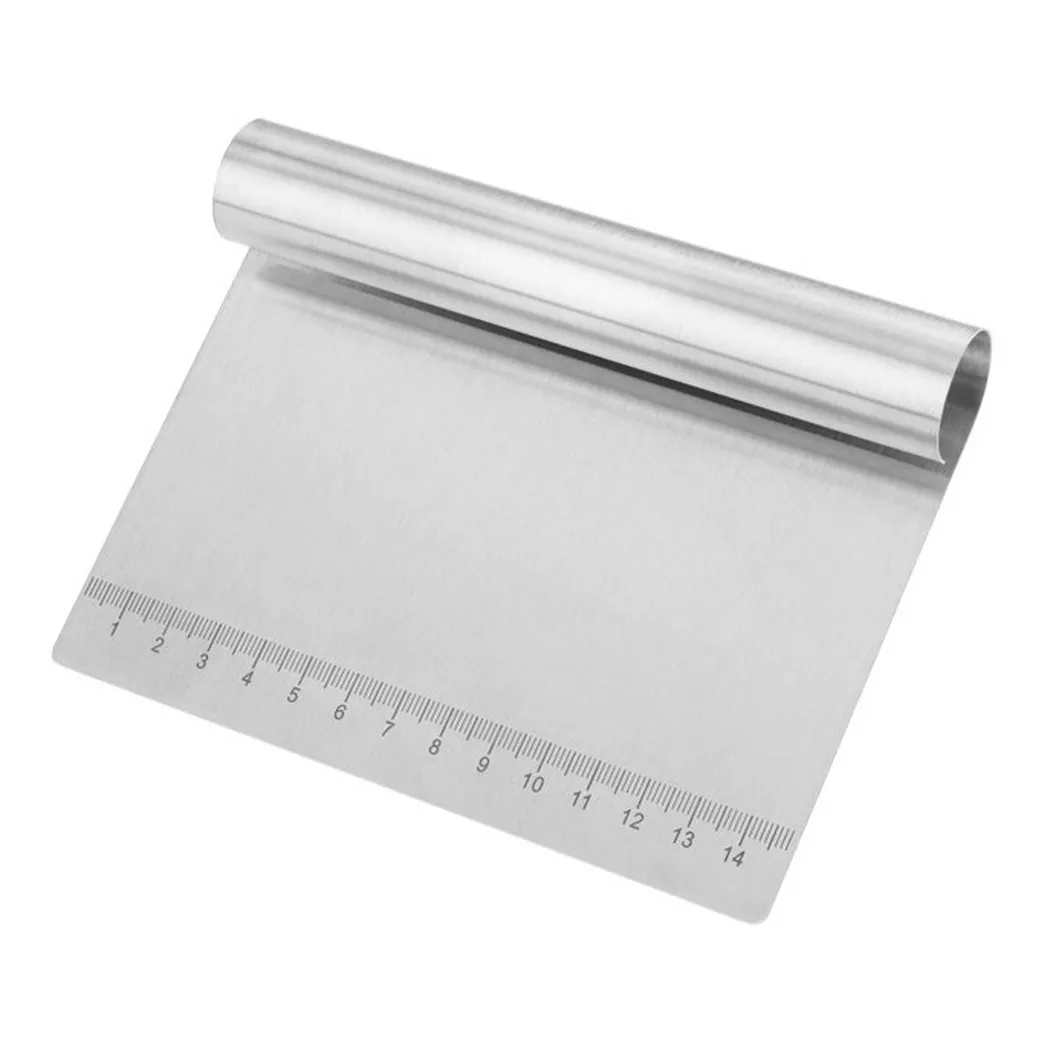 Eva- Kochen und Haushalt - Eva - Teigabstecher Edelstahl rostfrei 15x11cm, One Size