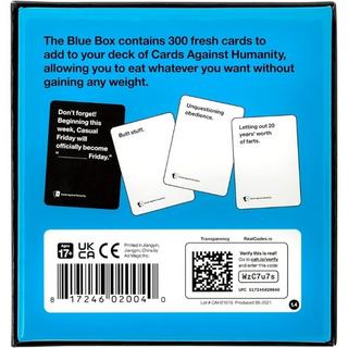Stewo  Cards against Humanity Blue Box Extension du jeu 