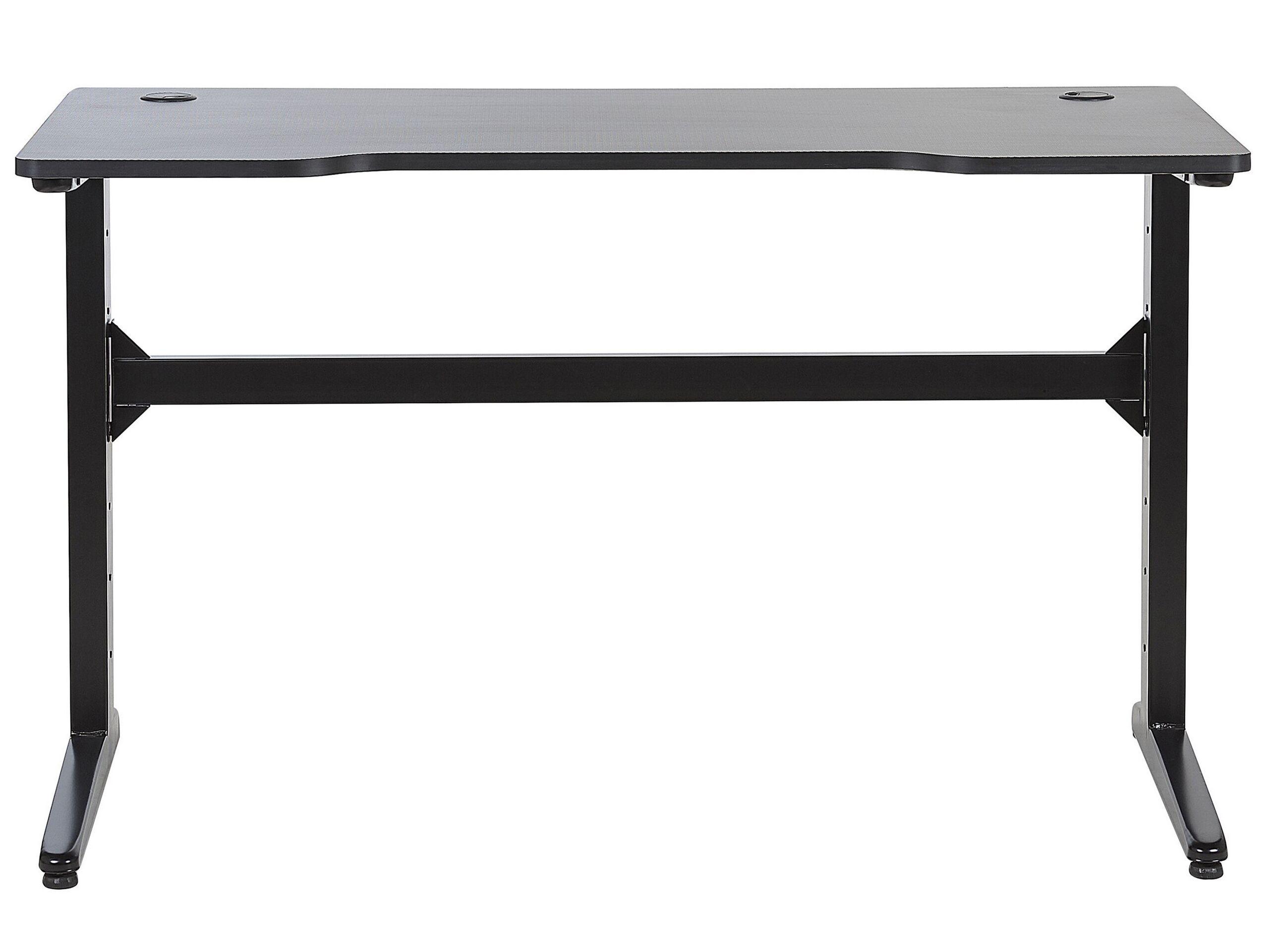 Beliani Gaming-Tisch aus MDF-Platte Modern DEXTER  