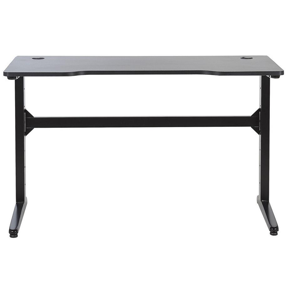 Beliani Scrivania da gaming en Fibra a media densità (MDF) Moderno DEXTER  