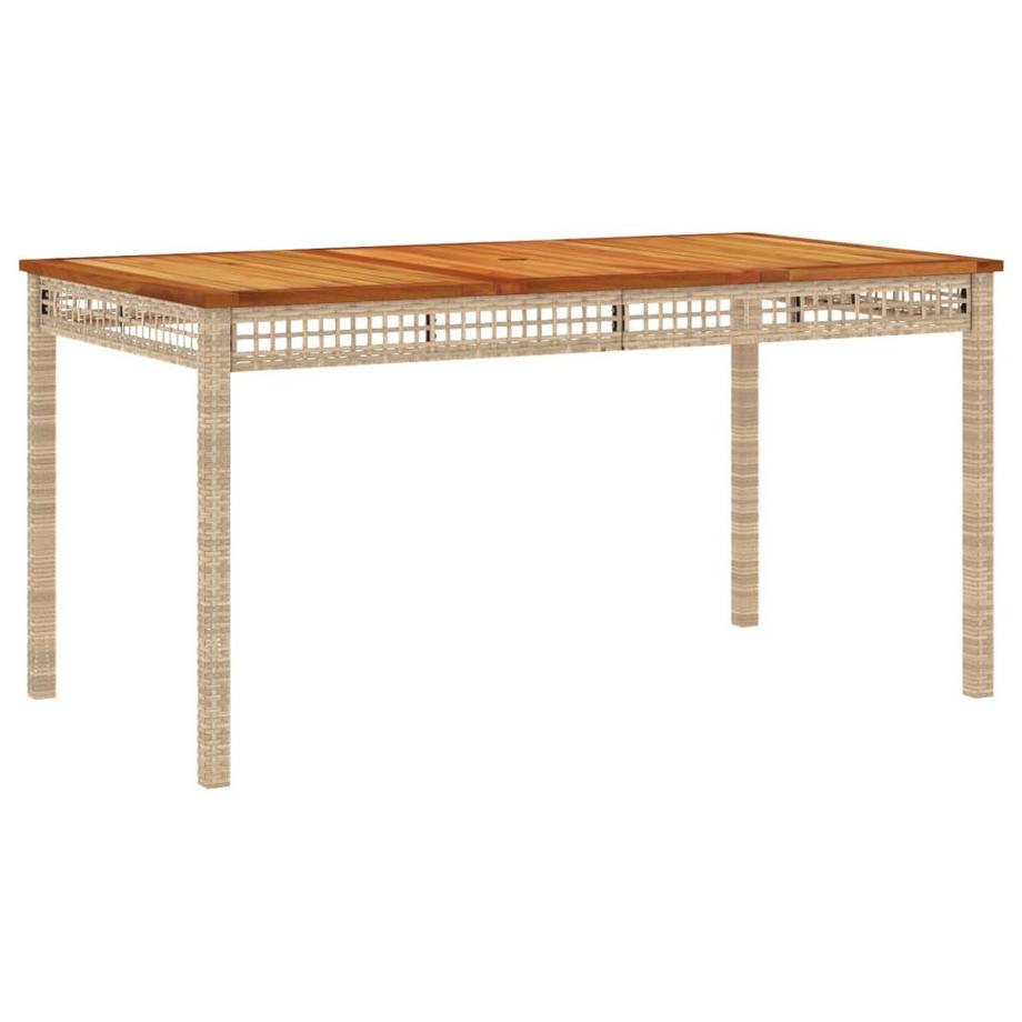VidaXL set da pranzo da giardino Polirattan  