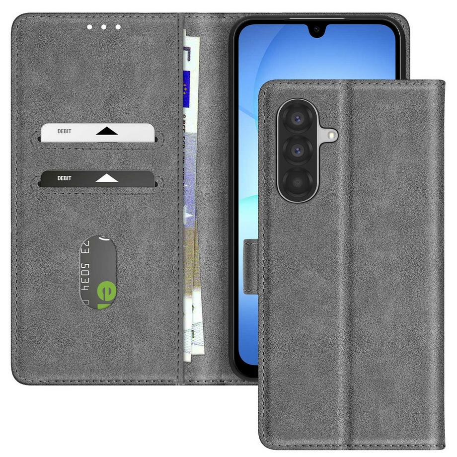 Custodia per Samsung Galaxy A17 Chesterfield con porta carte e supporto video
