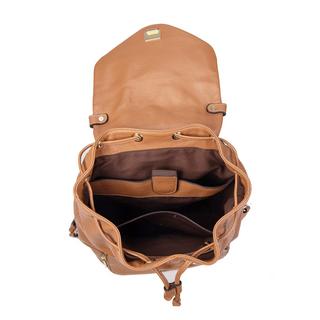 Kate Lee Rucksack aus Leder Sena camel  