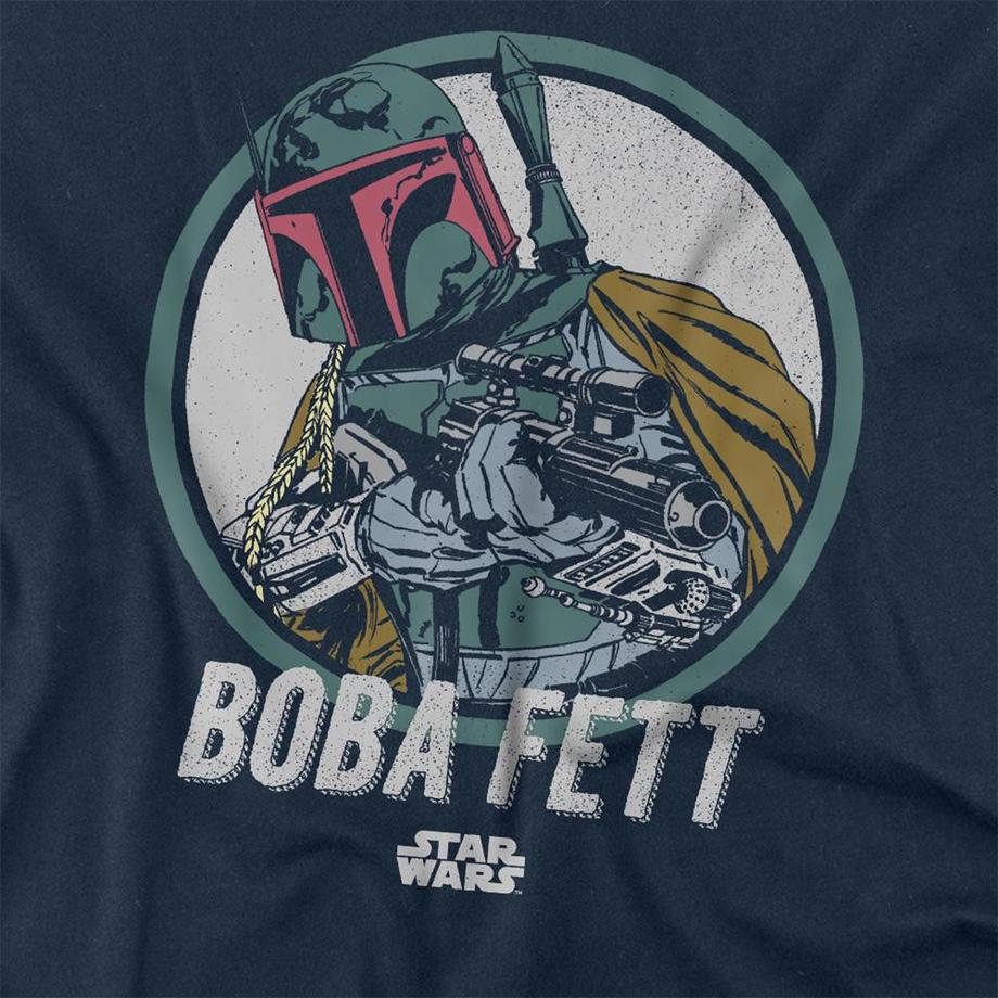 STAR WARS Maglietta Manica Lunga Boba Fett  