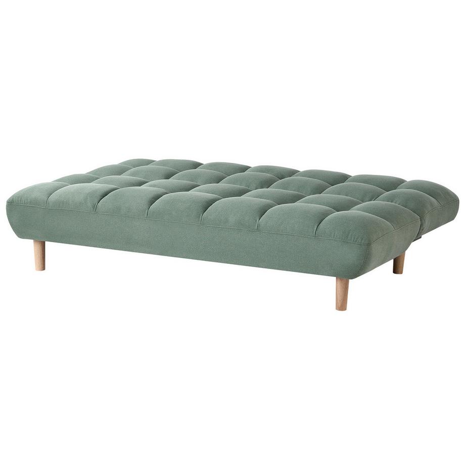 Beliani Canapé-lit en Tissu Scandinave RISOR  