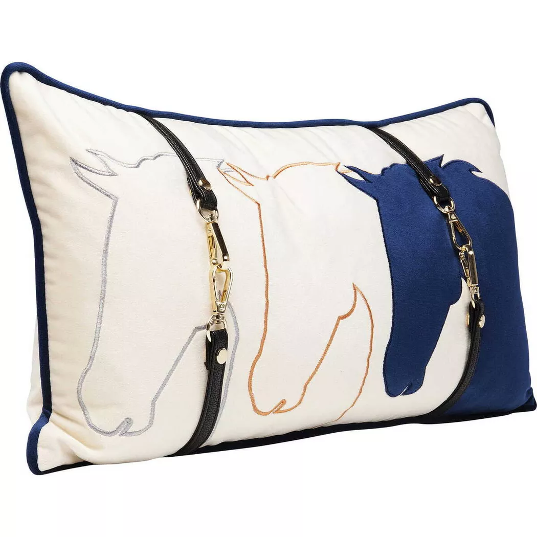 KARE Design - Kissen Horsefaces 28x50cm, One Size