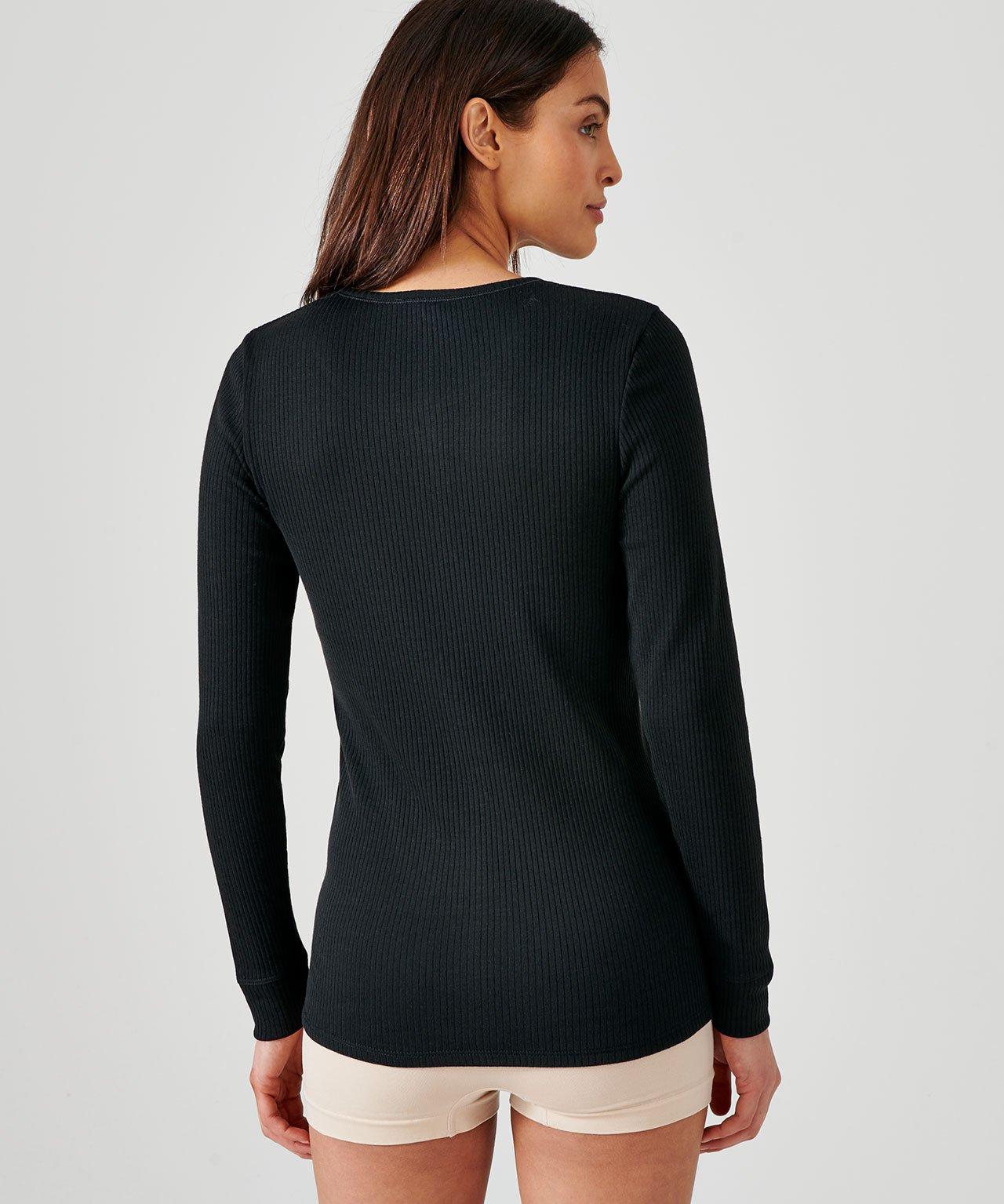 Damart Tee-shirt Manches Longues Col Rond Thermolactyl Chaleur Intense 4  