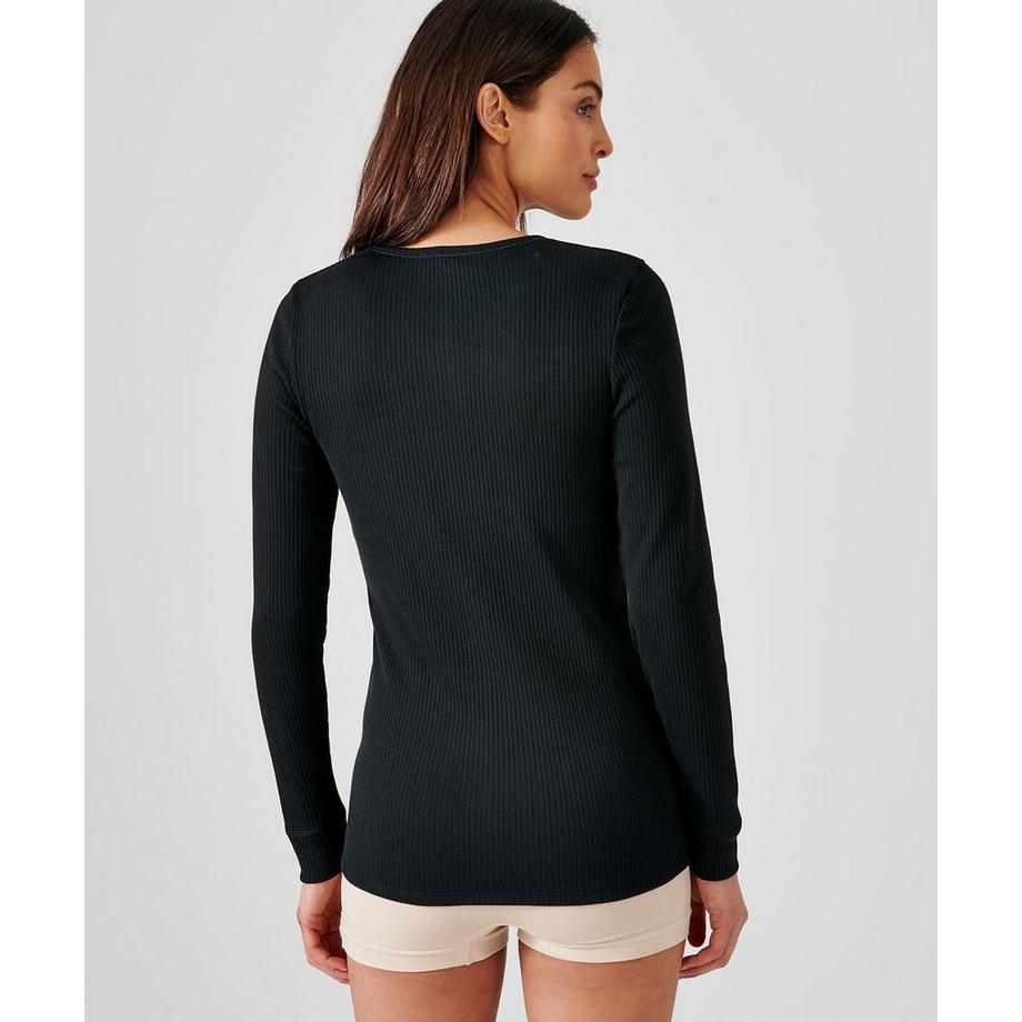 Damart T-shirt Maniche Lunghe Scollo Rotondo Thermolactyl Calore Intenso 4  