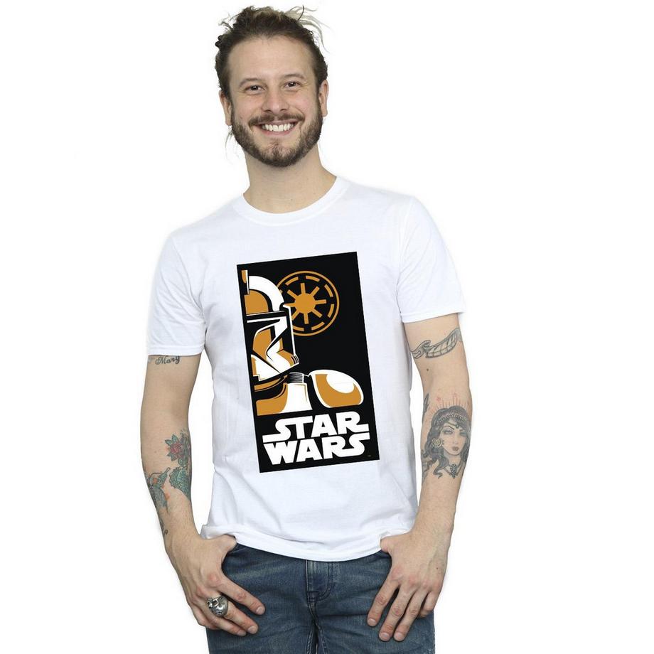 STAR WARS Maglietta con Stampa Grafica  