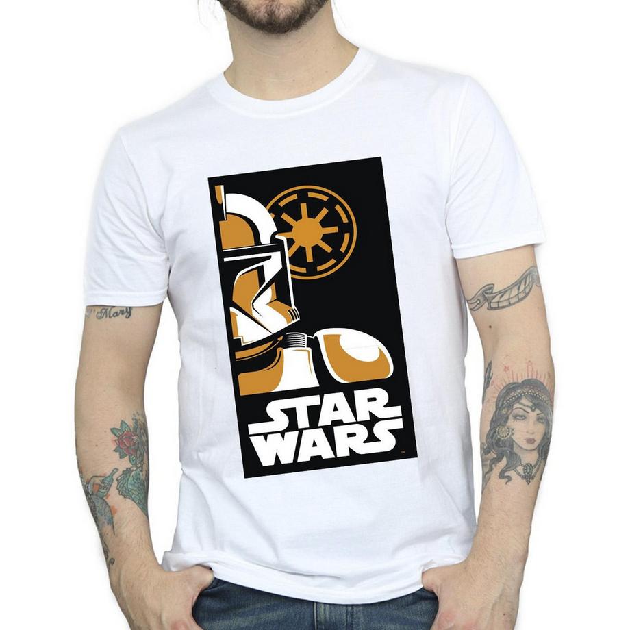 STAR WARS Maglietta con Stampa Grafica  