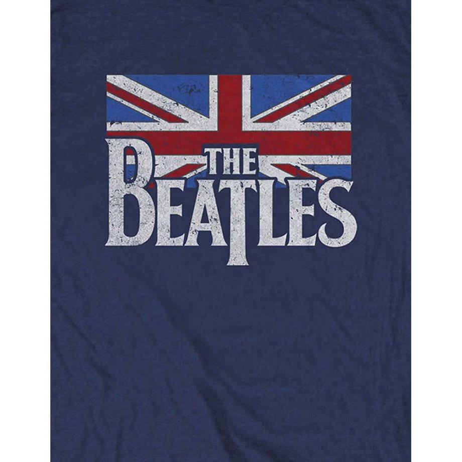 The Beatles Union Jack Logo T-Shirt  
