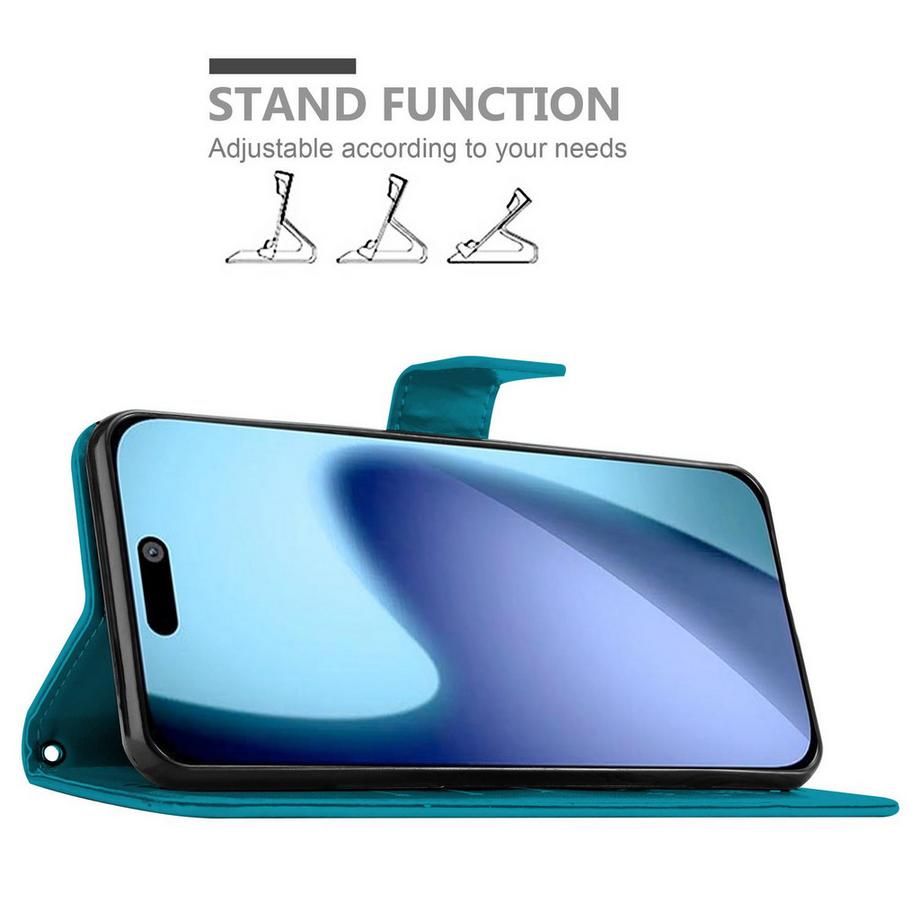 Cadorabo  Coque pour iPhone 17 fleurs etui 